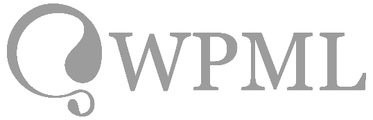 WPML Logo Grey